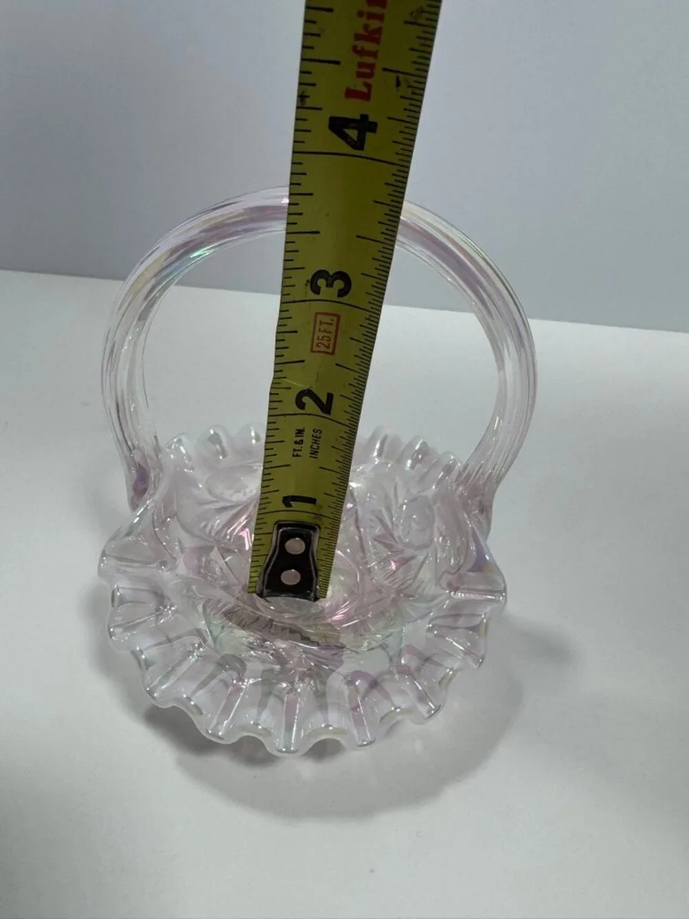 Fenton pink opalescent